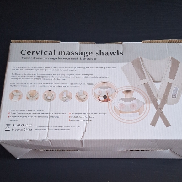 Cervical Massage Shawl - Picture 2 of 2